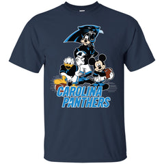 Mickey Mouse Carolina Panthers American Football Nfl Sports Shirt Men Cotton T-Shirt Men Cotton T-Shirt - parenttees