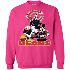 Mickey Mouse Chicago Bears American Football Nfl Sports Shirt Crewneck Pullover Sweatshirt Crewneck Pullover Sweatshirt - parenttees