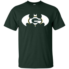 We Are The Green Bay Packers Batman Nfl Mashup Men Cotton T-Shirt Men Cotton T-Shirt - parenttees
