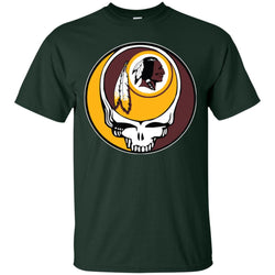 Washington Redskins Grateful Dead Steal Your Face Football Nfl Shirts Men Cotton T-Shirt