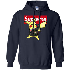 Supreme Pikachu T-shirt Pullover Hoodie Sweatshirt Pullover Hoodie Sweatshirt - parenttees