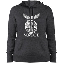 Versace Supervip Logo T-shirt Women Hooded Sweatshirt