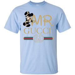 Gucci Couple Disney Mickey Valentine's Day T-shirt Men Cotton T-Shirt Men Cotton T-Shirt - parenttees