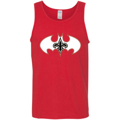 We Are The New Orleans Saints Batman Nfl Mashup Men Cotton Tank Men Cotton Tank - parenttees