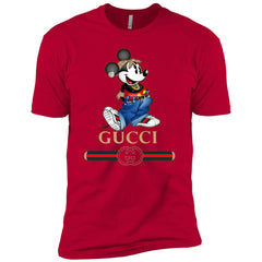 Gucci T-shirt Mouse Mickey Cartoon T-shirt Men Short Sleeve T-Shirt Men Short Sleeve T-Shirt - parenttees