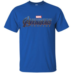 Marvel Avengers Endgame Movie Logo Graphic Men Cotton T-Shirt Men Cotton T-Shirt - parenttees