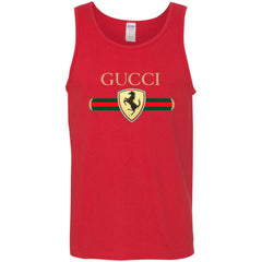 Gucci Ferrari T-shirt Men Cotton Tank Men Cotton Tank - parenttees