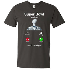 Nfl - Super Bowl Is Calling And I Must Go Los Angeles Rams 2019 Football Men V-Neck T-Shirt Men V-Neck T-Shirt - parenttees