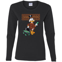 Louis Vuitton Donald Duck T-shirt Women Long Sleeve Shirt