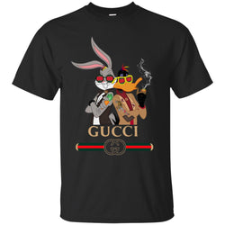 Gucci Trending T-shirt Rabbit And Donald T-shirt Men Cotton T-Shirt