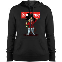 Supreme Songoku T-shirt Women Hooded Sweatshirt Women Hooded Sweatshirt - parenttees