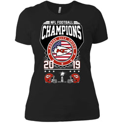 Nfl – Football Champions Kansas City Chiefs Super Bowl 2019 Women Cotton T-Shirt