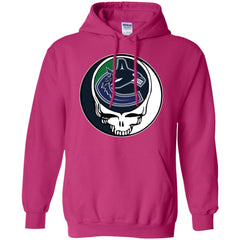 Vancouver Canucks Grateful Dead Steal Your Face Hockey Nhl Shirts Pullover Hoodie Sweatshirt Pullover Hoodie Sweatshirt - parenttees