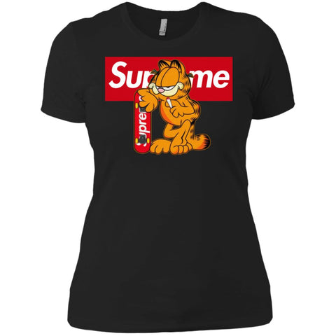 Supreme Tiger T-shirt Women Cotton T-Shirt Black / X-Small Women Cotton T-Shirt - parenttees