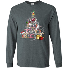 Chanel Christmas Tree T-shirt Men Long Sleeve Shirt Men Long Sleeve Shirt - parenttees