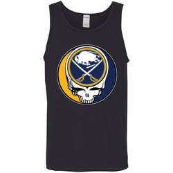 Buffalo Sabres Grateful Dead Steal Your Face Hockey Nhl Shirts Men Cotton Tank