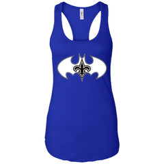 We Are The New Orleans Saints Batman Nfl Mashup Women Tank Top Women Tank Top - parenttees