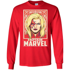 Captain Marvel Ornament Men Long Sleeve Shirt Men Long Sleeve Shirt - parenttees