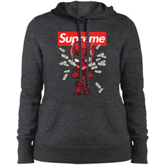 Supreme Deadpool Funny T-shirt Women Hooded Sweatshirt Women Hooded Sweatshirt - parenttees