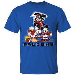Mickey Mouse Atlanta Falcons American Football Nfl Sports Shirt Men Cotton T-Shirt Men Cotton T-Shirt - parenttees