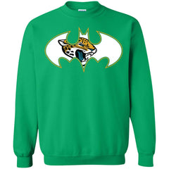 We Are The Jacksonville Jaguars Batman Nfl Mashup Crewneck Pullover Sweatshirt Crewneck Pullover Sweatshirt - parenttees