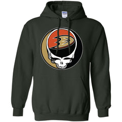 Anaheim Ducks Grateful Dead Steal Your Face Hockey Nhl Shirts Pullover Hoodie Sweatshirt Pullover Hoodie Sweatshirt - parenttees