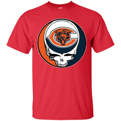 Chicago Bears Grateful Dead Steal Your Face Football Nfl Shirts Men Cotton T-Shirt Men Cotton T-Shirt - parenttees