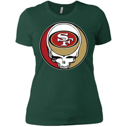 San Francisco 49ers Grateful Dead Steal Your Face Football Nfl Shirts Women Cotton T-Shirt