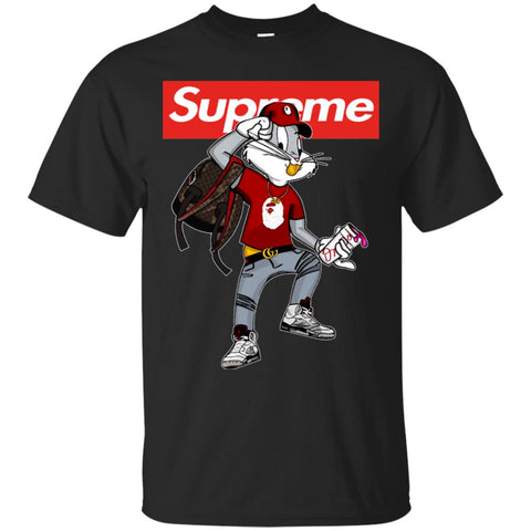 Supreme Rabbit Shirt Men Cotton T-Shirt Black / S Men Cotton T-Shirt - parenttees