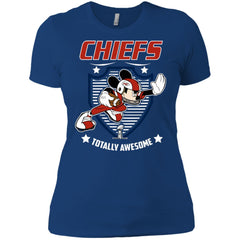 Nfl – Kansas City Chiefs Totally Awesome Mickey Mouse Super Bowl 2019 Football Women Cotton T-Shirt Women Cotton T-Shirt - parenttees