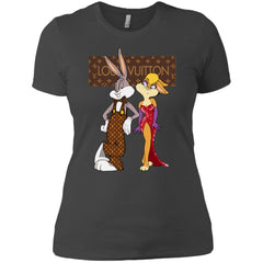 Louis Vuitton Rabbit Love Family T-shirt Women Cotton T-Shirt Women Cotton T-Shirt - parenttees