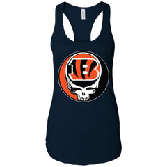 Cincinnati Bengals Grateful Dead Steal Your Face Football Nfl Shirts Women Tank Top Women Tank Top - parenttees