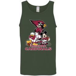 Mickey Mouse Arizona Cardinals American Football Nfl Sports Shirt Men Cotton Tank