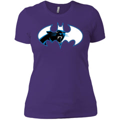 We Are The Carolina Panthers Batman Nfl Mashup Women Cotton T-Shirt Women Cotton T-Shirt - parenttees