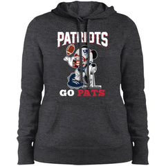 Go Pats - New England Patriots Super Bowl 2019 Mickey Mouse Football Nfl Women Hooded Sweatshirt Women Hooded Sweatshirt - parenttees