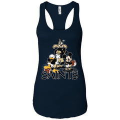 Mickey Mouse New Orleans Saints American Football Nfl Sports Shirt Women Tank Top Women Tank Top - parenttees