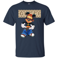 Gucci Logo Shirt Mickey Mouse T-shirt Men Cotton T-Shirt Men Cotton T-Shirt - parenttees