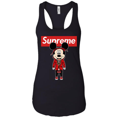 Supreme Mickey Style Fashion T-shirt Women Tank Top Black / X-Small Women Tank Top - parenttees