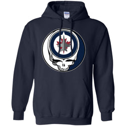 Winnipeg Jets Grateful Dead Steal Your Face Hockey Nhl Shirts Pullover Hoodie Sweatshirt