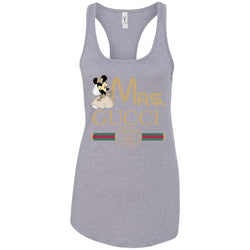 Mrs Minnie Gucci Couple Disney Shirt Valentine's Day T-shirt Women Tank Top