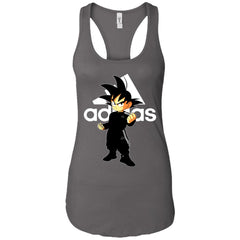 Goku Treding Adidas White T-shirt Women Tank Top Women Tank Top - parenttees