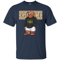 Best Gucci Bear Style Fashion T-shirt Men Cotton T-Shirt