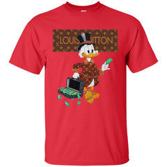 Louis Vuitton Donald Duck T-shirt Men Cotton T-Shirt Men Cotton T-Shirt - parenttees