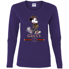 Gucci Mickey Kitty Beauty T-shirt Women Long Sleeve Shirt Women Long Sleeve Shirt - parenttees