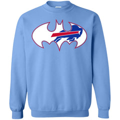 We Are The Buffalo Bills Batman Nfl Mashup Crewneck Pullover Sweatshirt Crewneck Pullover Sweatshirt - parenttees