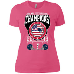 Nfl – Football Champions New England Patriots Super Bowl 2019 Women Cotton T-Shirt Women Cotton T-Shirt - parenttees