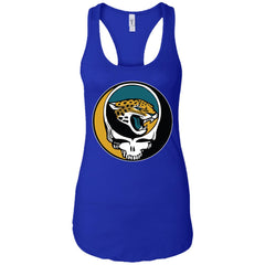 Jacksonville Jaguars Grateful Dead Steal Your Face Football Nfl Shirts Women Tank Top Women Tank Top - parenttees