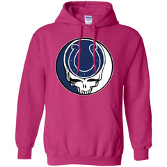 Indianapolis Colts Grateful Dead Steal Your Face Football Nfl Shirts Pullover Hoodie Sweatshirt Pullover Hoodie Sweatshirt - parenttees