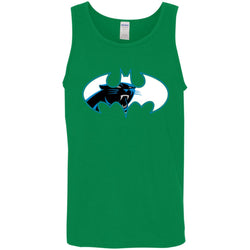 We Are The Carolina Panthers Batman Nfl Mashup Men Cotton Tank