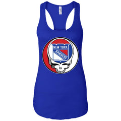 New York Rangers Grateful Dead Steal Your Face Hockey Nhl Shirts Women Tank Top Women Tank Top - parenttees